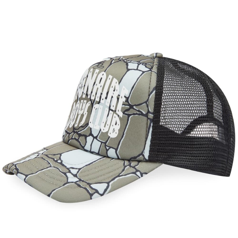 

Камуфляжная кепка Billionaire Boys Club Gator Trucker, зеленый