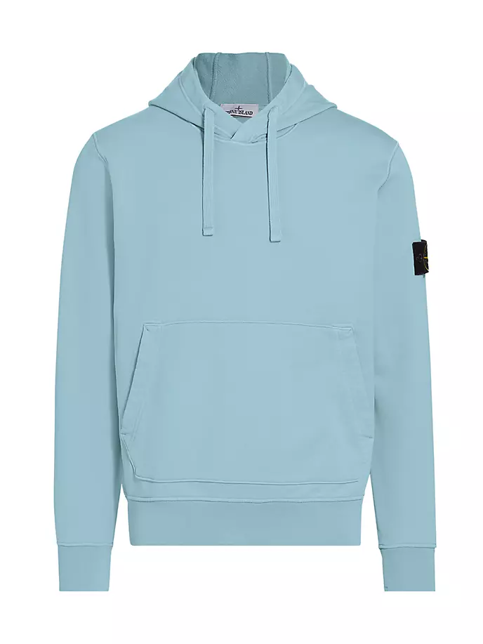 

Толстовка из флиса Core Stone Island, цвет sky blue