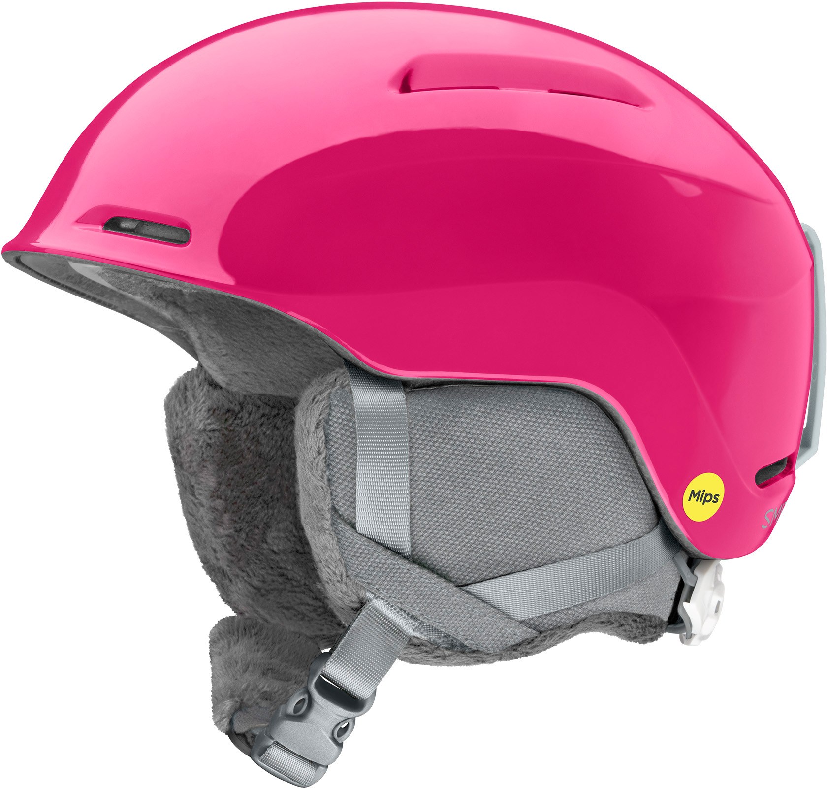 цена Снежный шлем Glide Jr. Mips — детский Smith, розовый