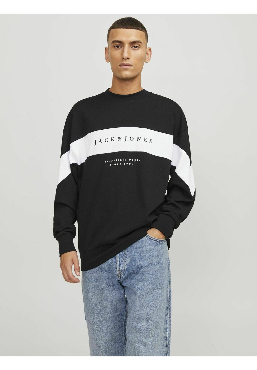 

Толстовка Sweatshirt Crew Neck Jack & Jones, черный
