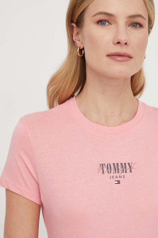 

Футболки Tommy Jeans, розовый