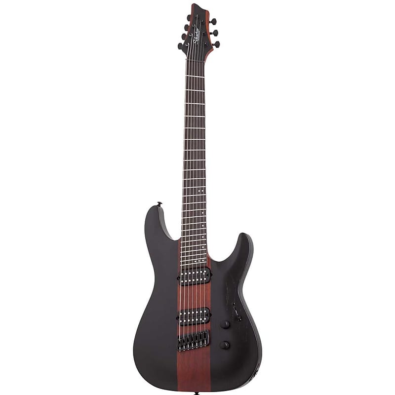 

Электрогитара Schecter Rob Scallon C-7 Signature Multiscale 7-String Electric Guitar - Dark Roast