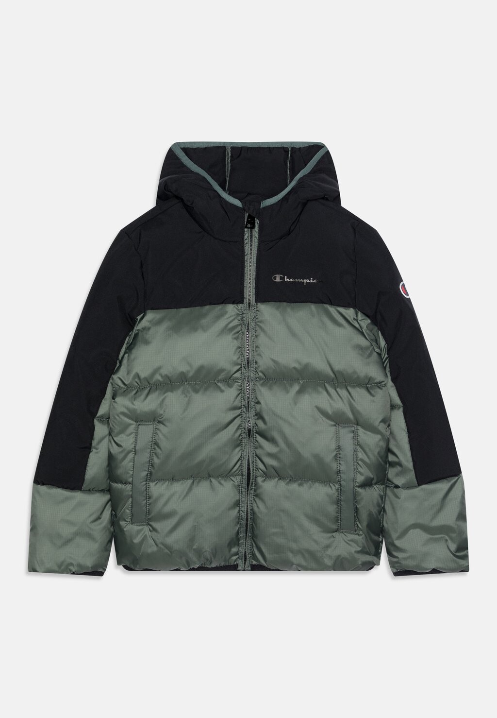 

Зимняя куртка Hooded Unisex Champion, цвет green/grey