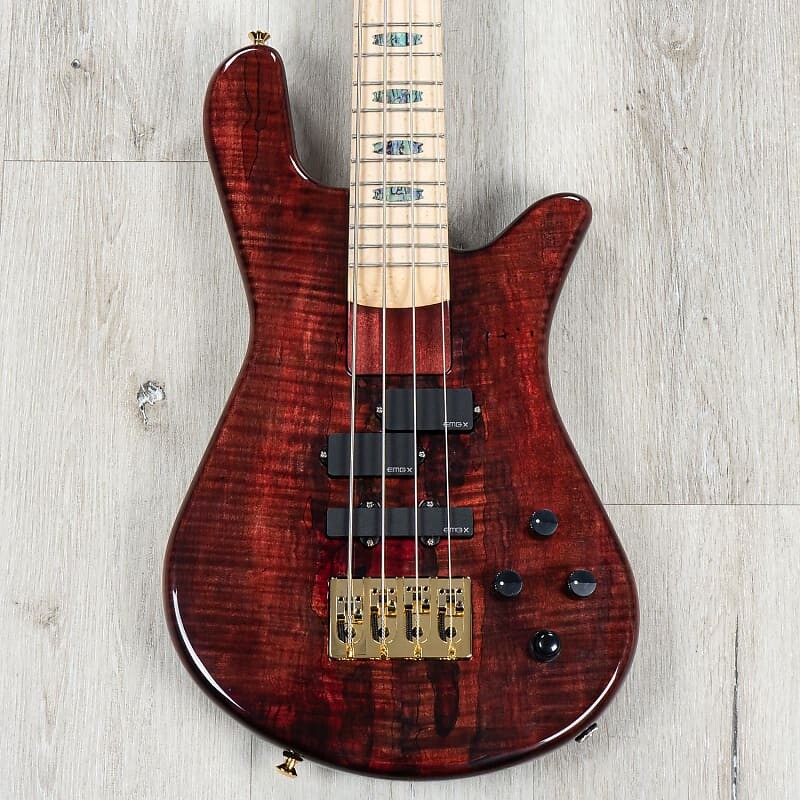 

Басс гитара Spector USA NS-2 Bolt-On Bass, Flame Spalted Maple, Black Cherry