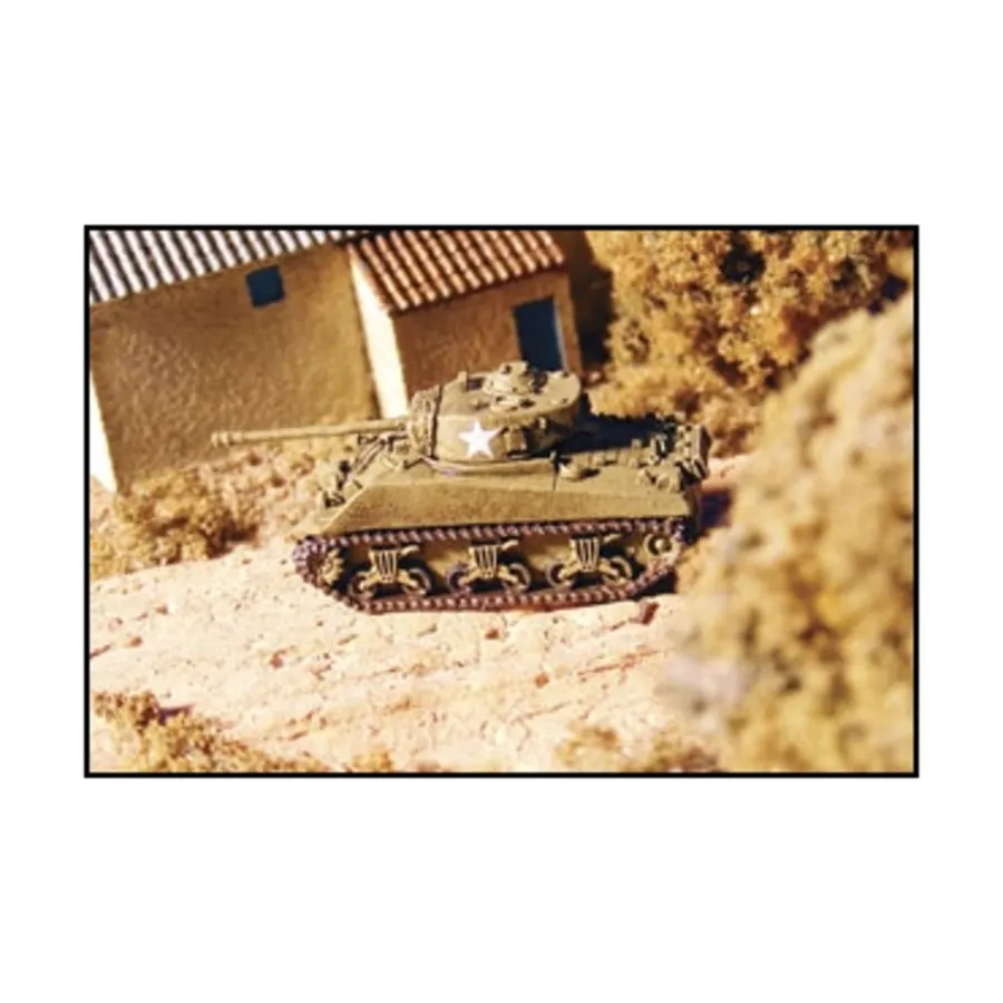 

М4А3 76-мм Шерман, WWII Micro Armour - United States - Tanks (1:285)