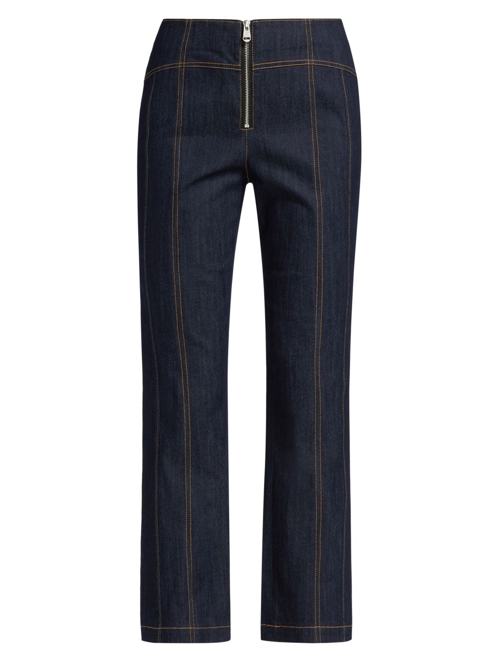 Эластичные прямые укороченные джинсы Loren с высокой посадкой Cinq à Sept, индиго джинсы francine с высокой посадкой цвета индиго cinq à sept цвет blue