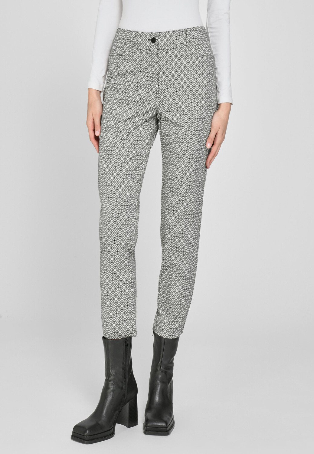 

Тканевые брюки PETER HAHN 7/8 Trousers, черный
