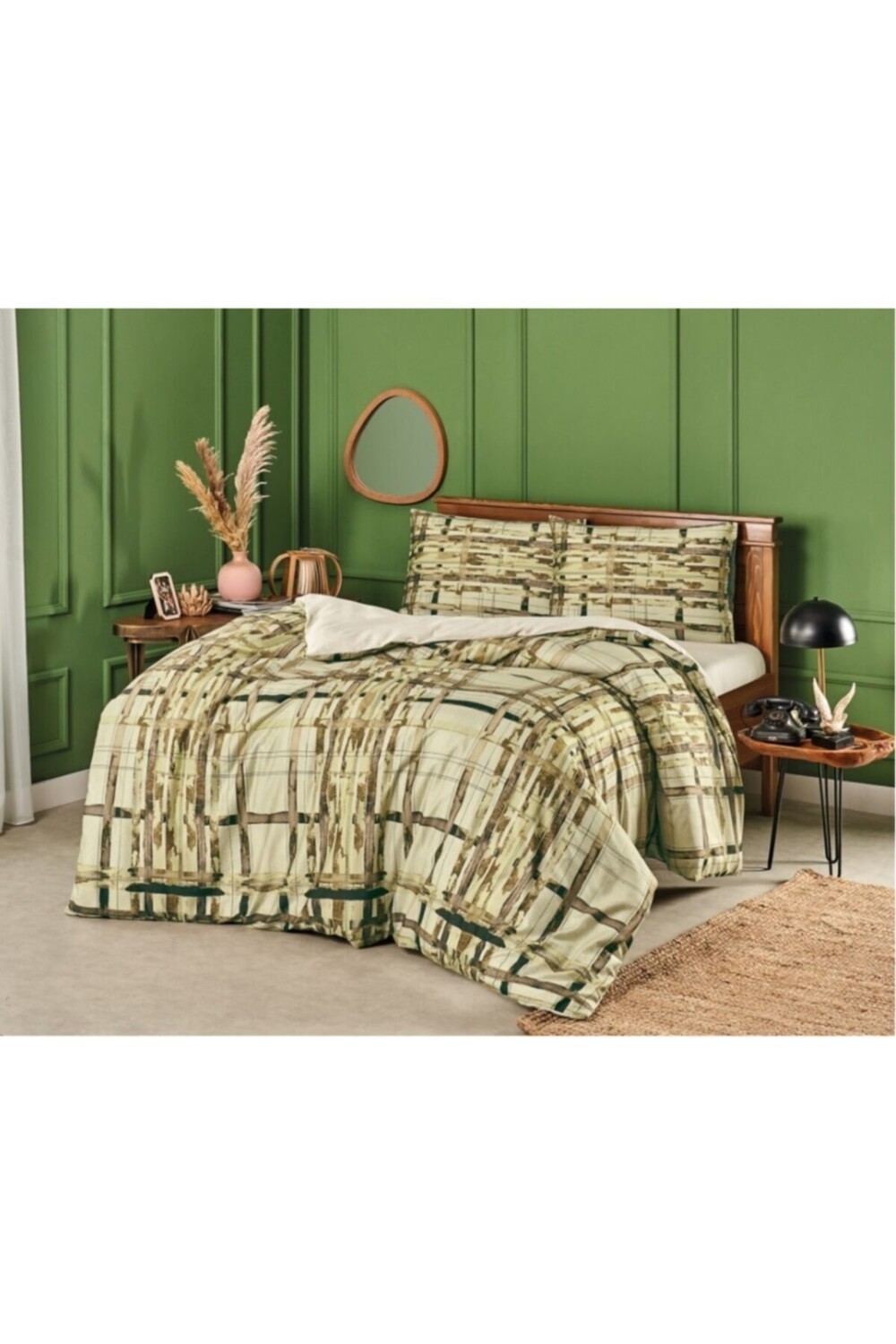 

Пододеяльник двойной Linens Dakota Allday, коричневый