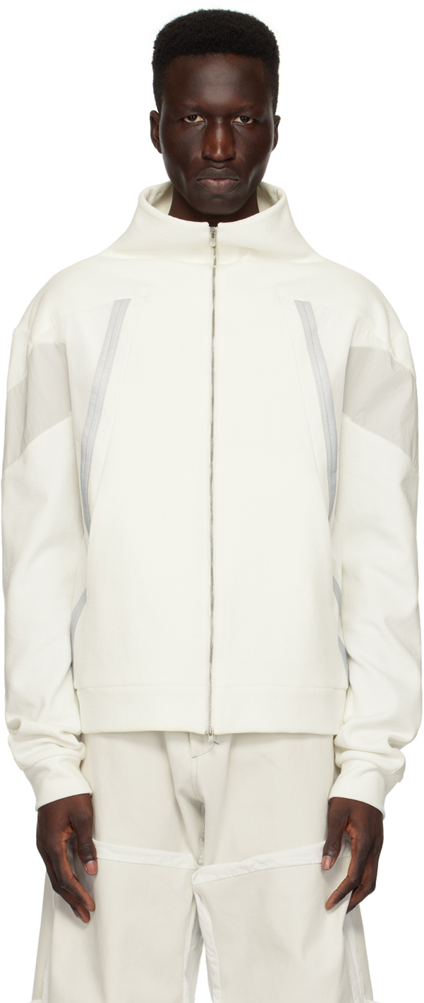 Белая спортивная куртка для ногтей Carnet-Archive