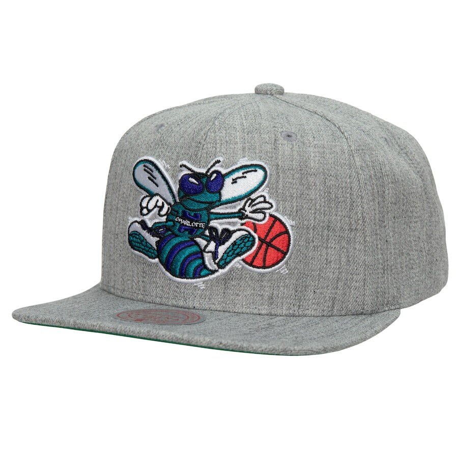 

Бейсболка Mitchell & Ness Charlotte Hornets, серый