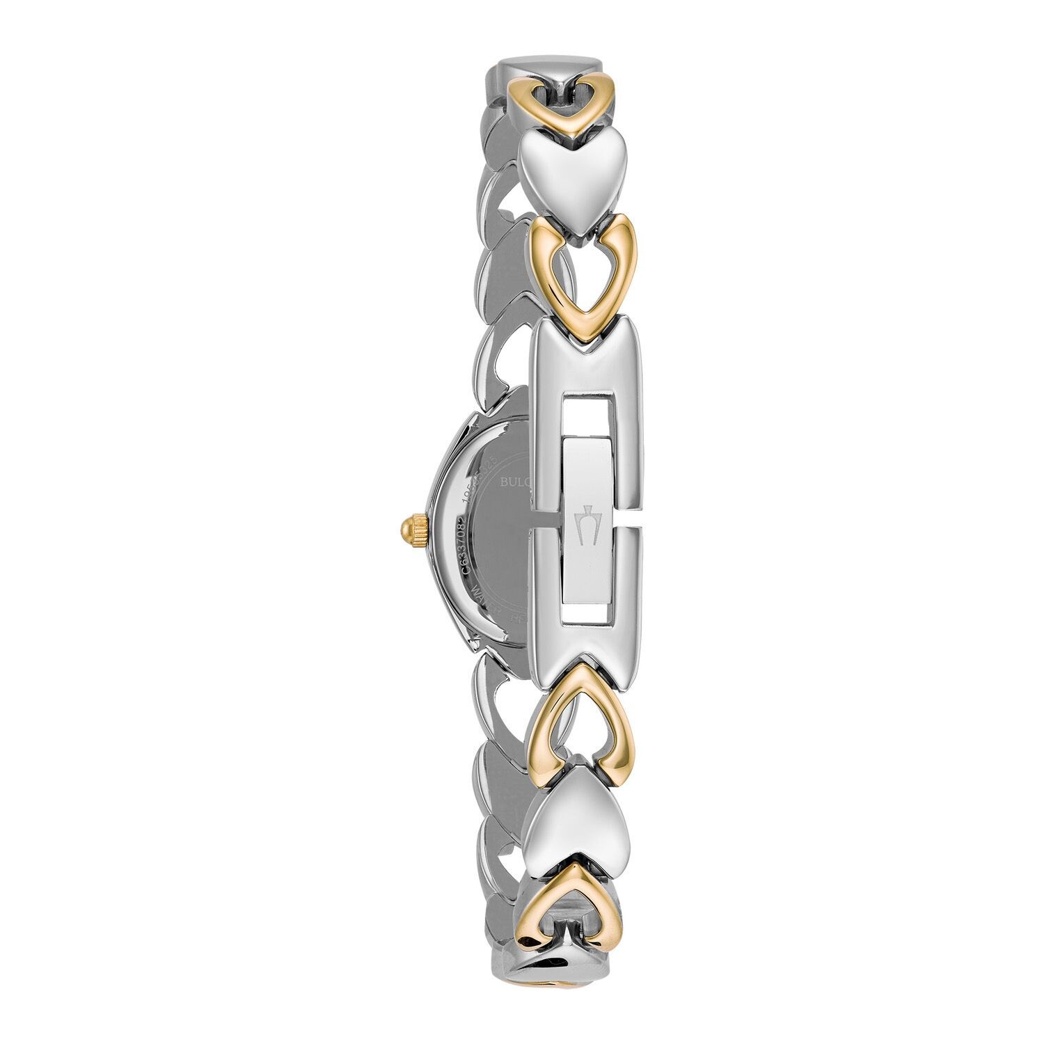 

Женские классические двухцветные часы из нержавеющей стали — 98V02 Bulova