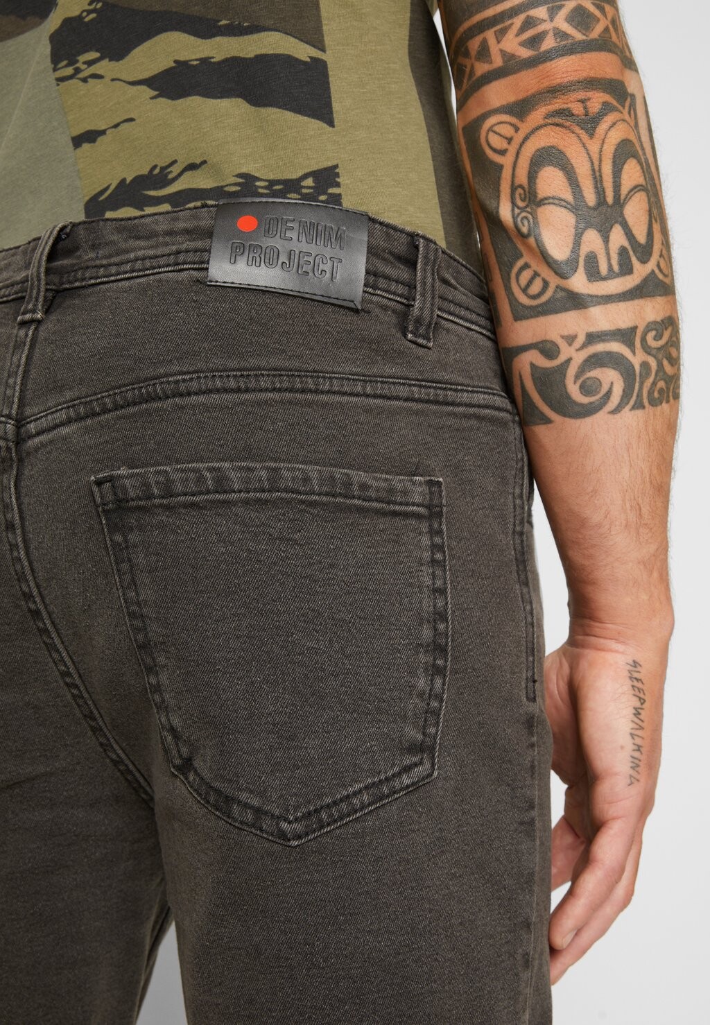 

Джинсовые шорты Denim Project, серый