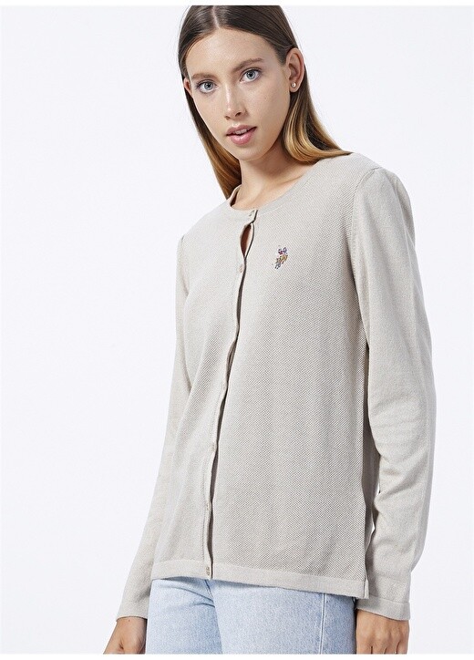 

Серый женский кардиган U.S. Polo Assn.