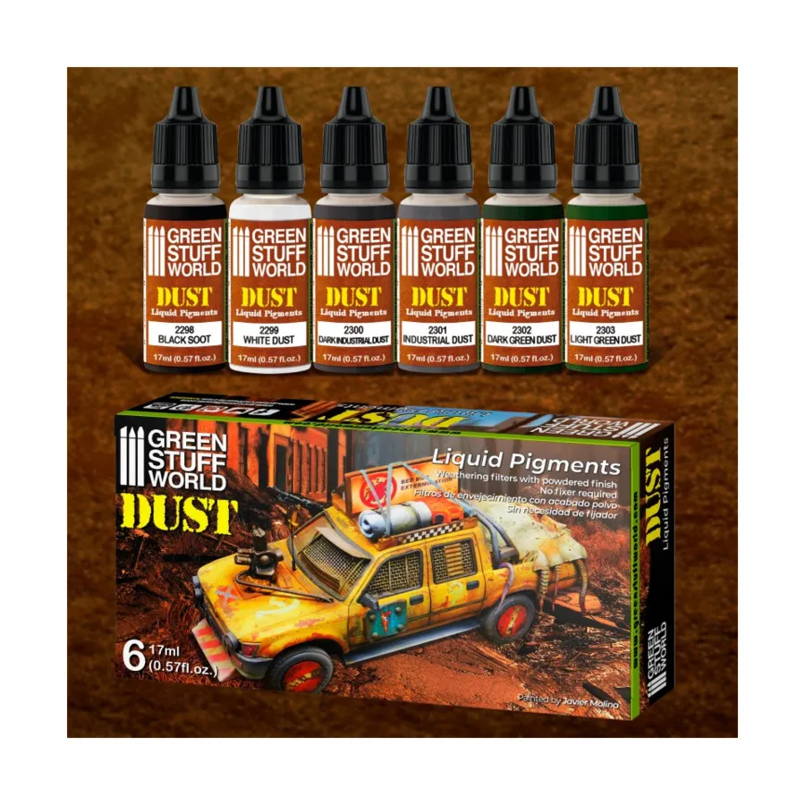 

Набор жидких пигментов - Пыль, Paint - Paint & Ink Sets