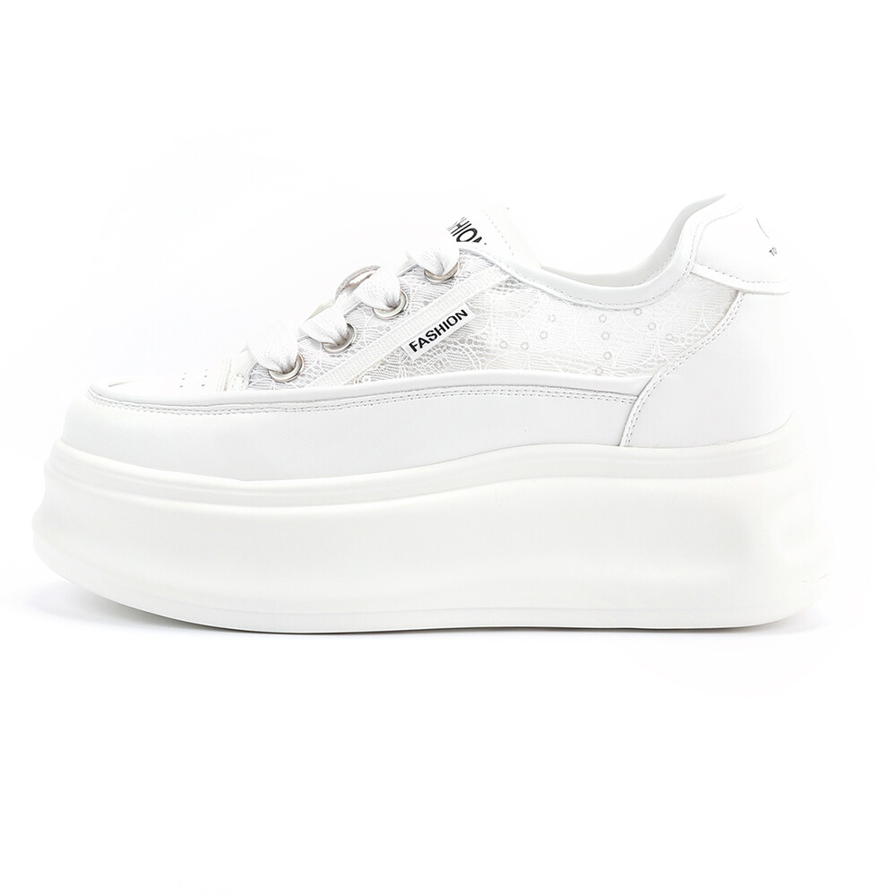 

Кроссовки TOM TAILOR Lifestyle Shoes Women's Low-top, цвет White mesh