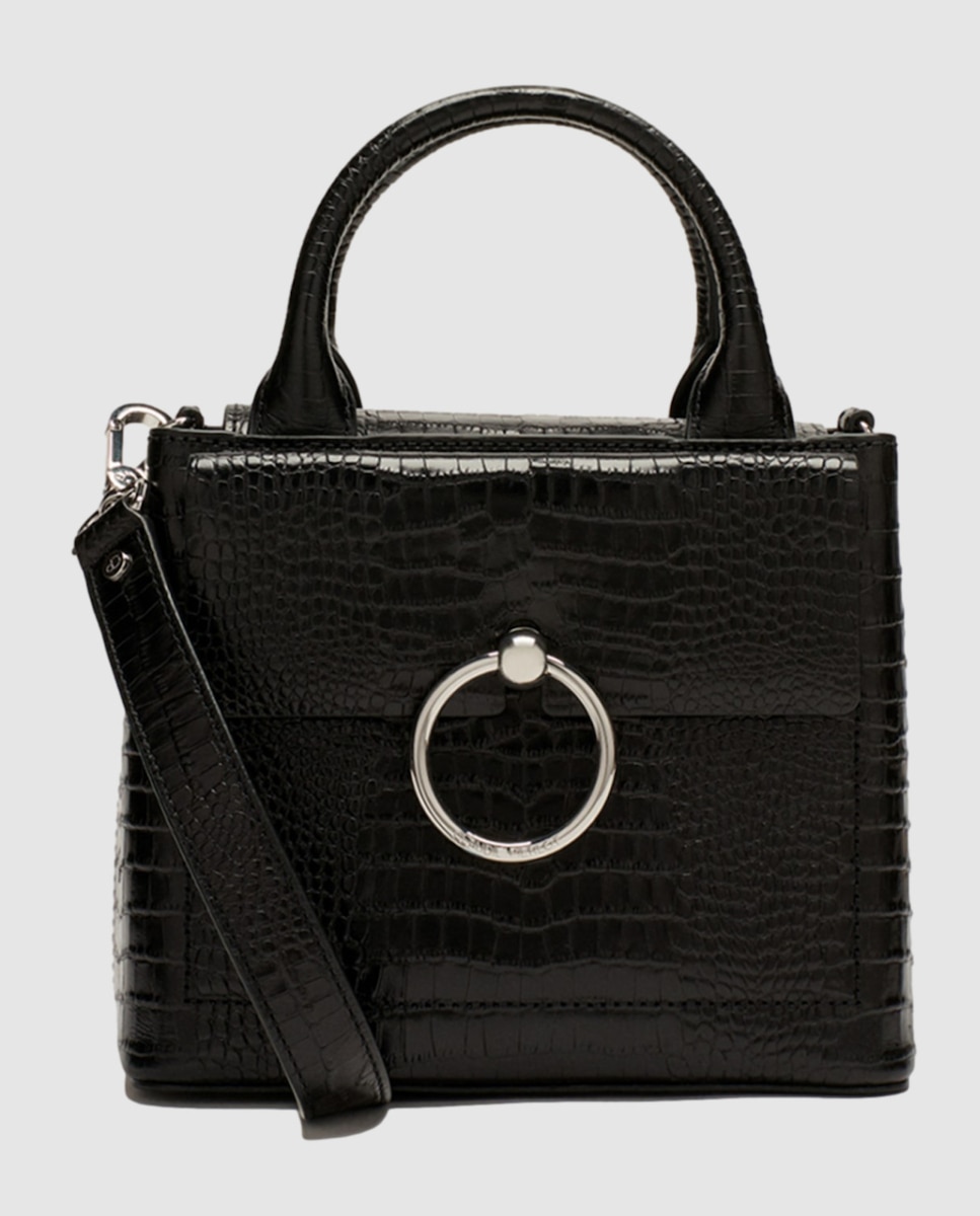 Черная многопозиционная сумочка Anouck Claudie Pierlot, черный цена и фото