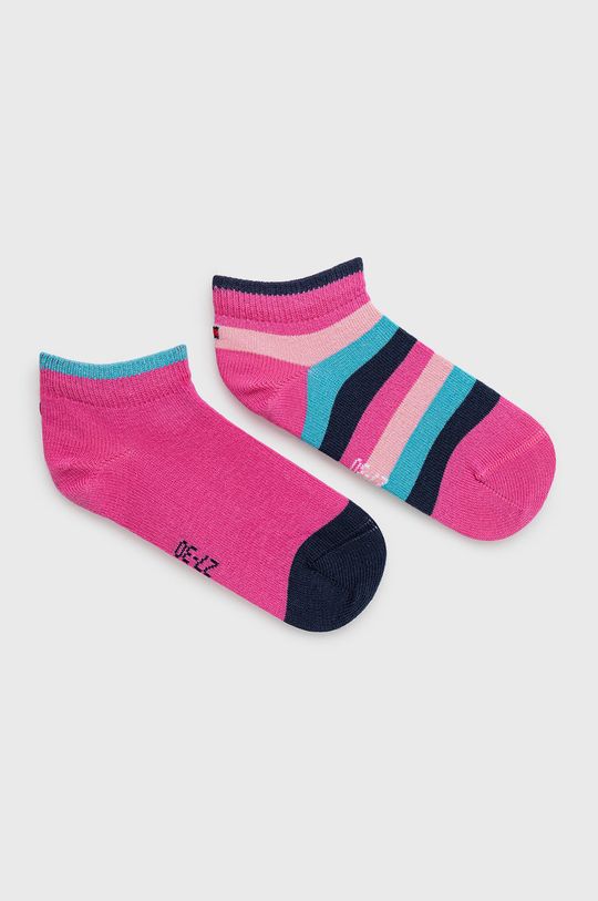 Детские носки Tommy Hilfiger (2 пары), розовый носки детские wilson 2 пары розовый