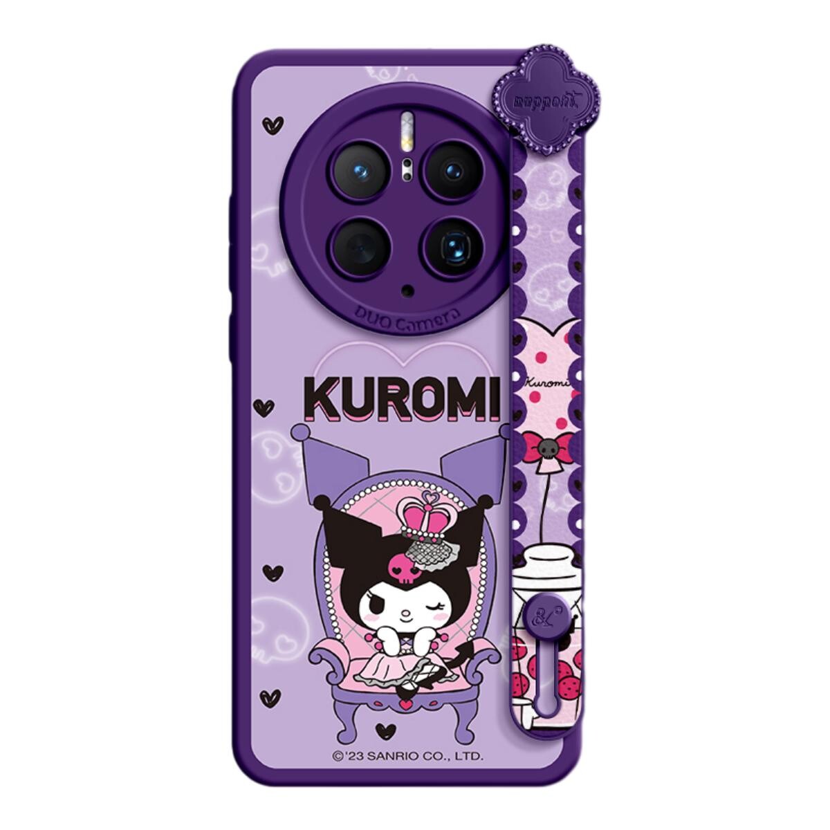 

Чехол для телефона Sanrio, Dark Night Purple Culomi Queen Flower Wristband Holder
