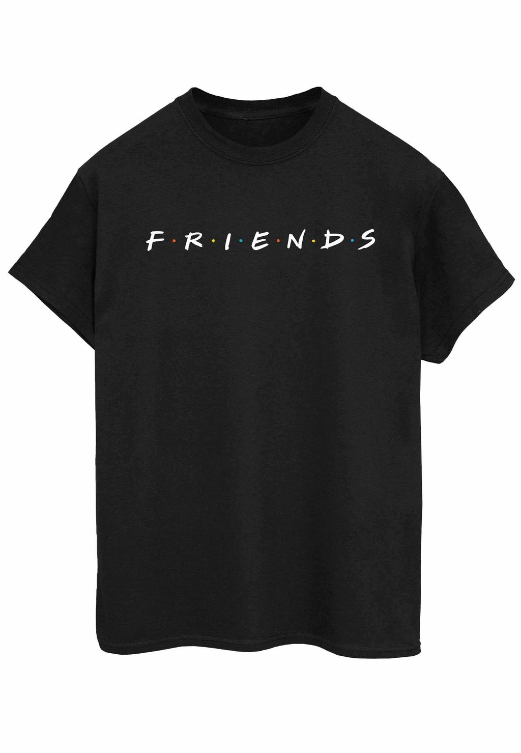 футболка с принтом Friends Text Logo ABSOLUTE CULT, черный