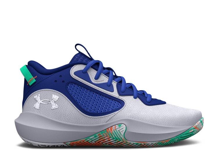 

Кроссовки Under Armour LOCKDOWN 6 'ROYAL ANTIFREEZE CAMO', серый