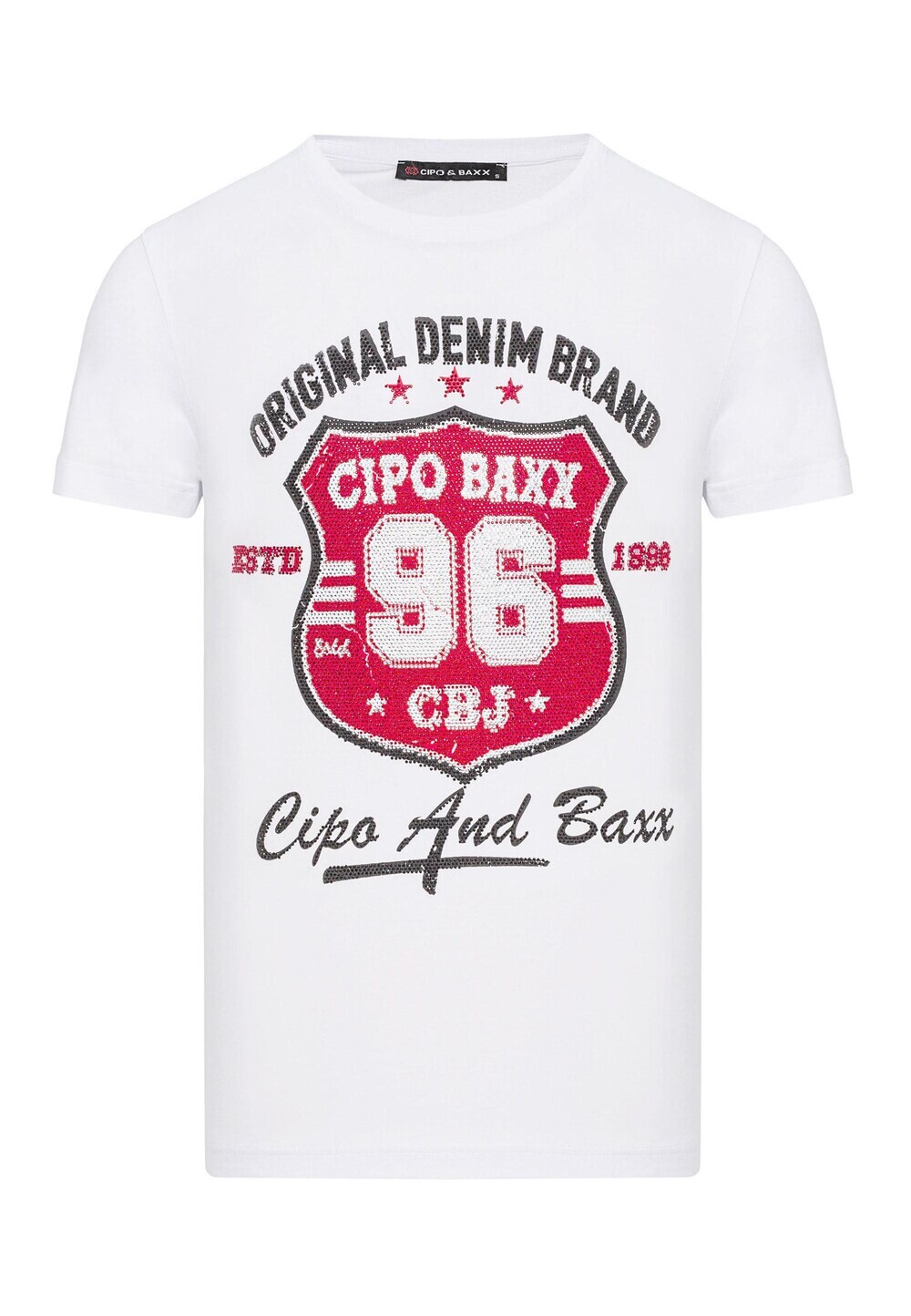 

Футболка Cipo & Baxx, белый