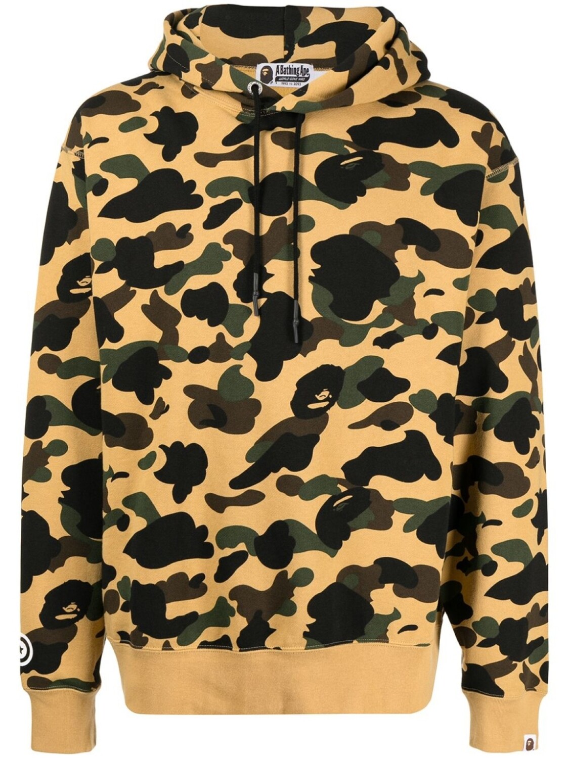 

Худи 1st Camo Shark A BATHING APE, мультиколор
