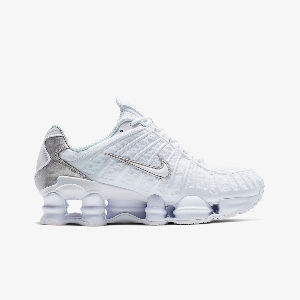 цена Кроссовки Shox TL 'White Metallic Silver' (W) Nike, белый