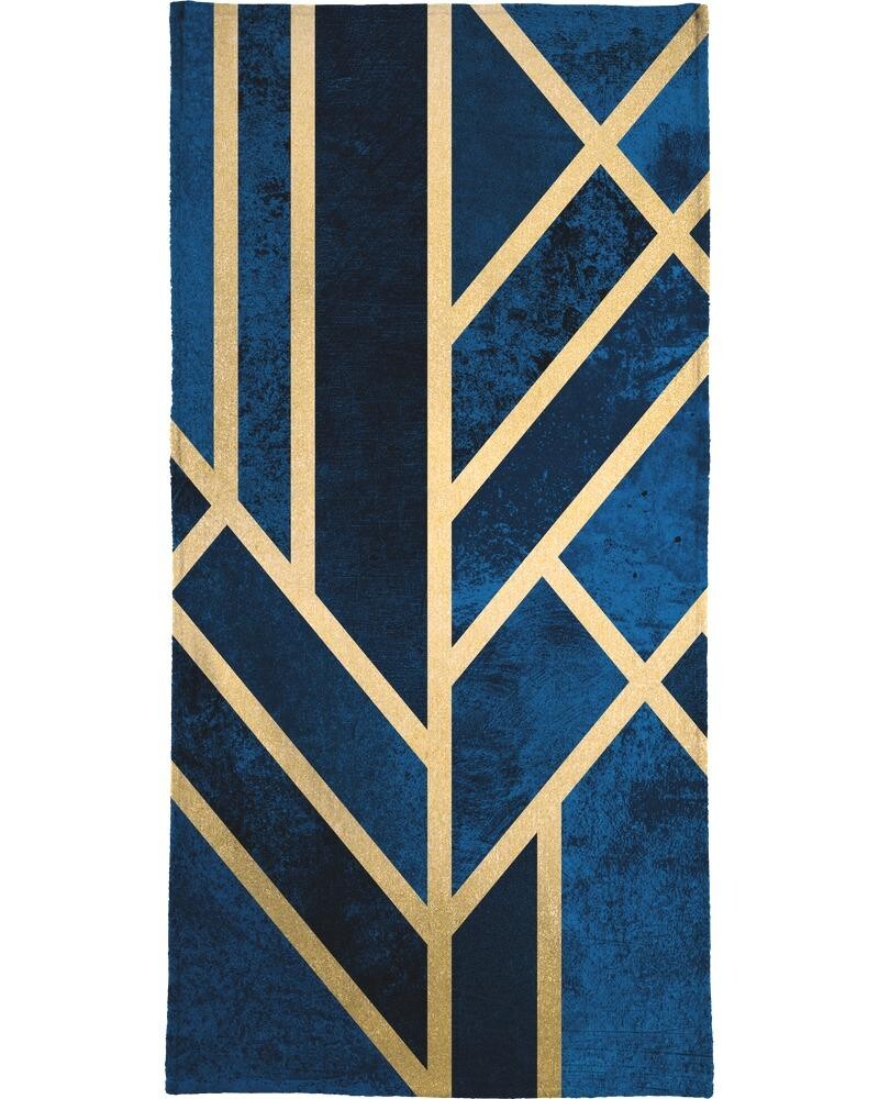 

Полотенце для ванной Juniqe Art Deco Midnight, красочный