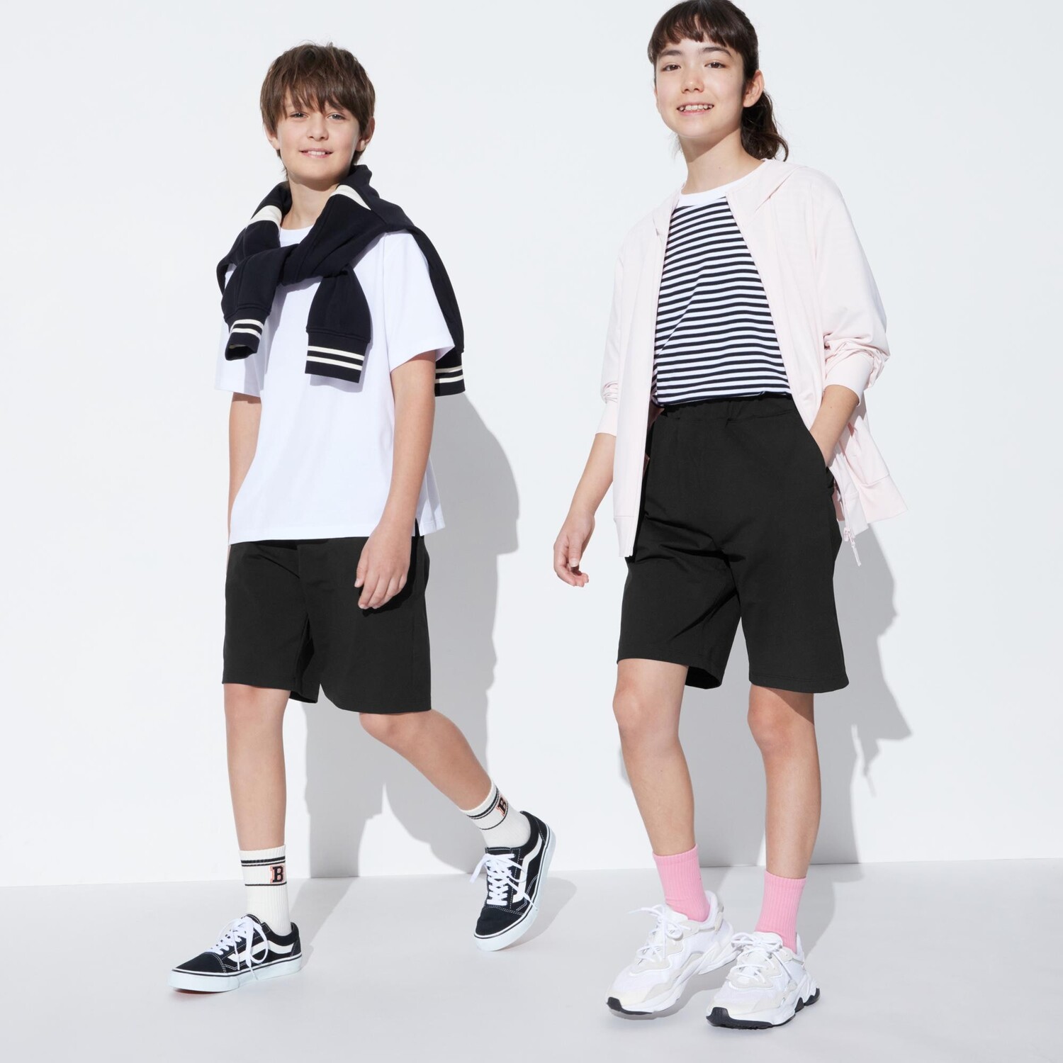 

Детские шорты dry-ex ультра стрейч UNIQLO, черный