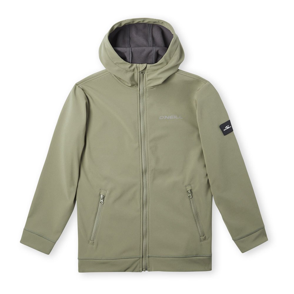 куртка softshell carbonite o neill цвет green scribble Куртка O´neill Outdoor Softshell, зеленый
