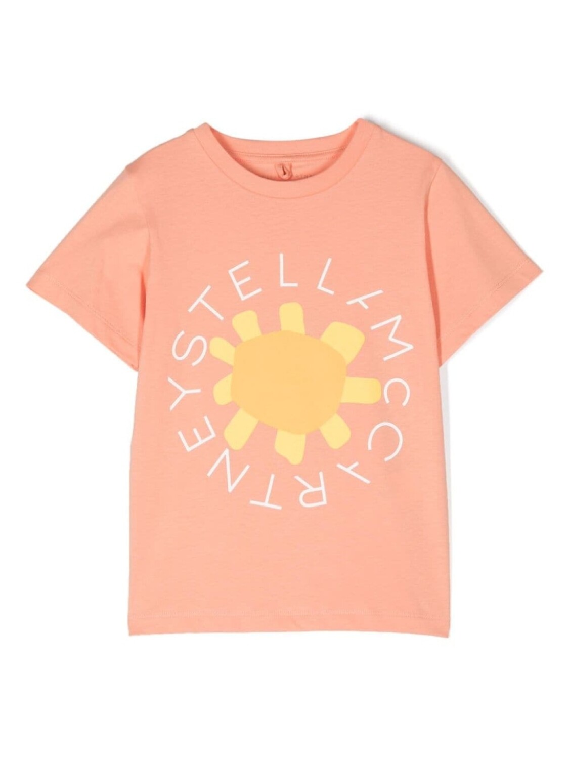 

Stella McCartney Kids футболка с логотипом, розовый
