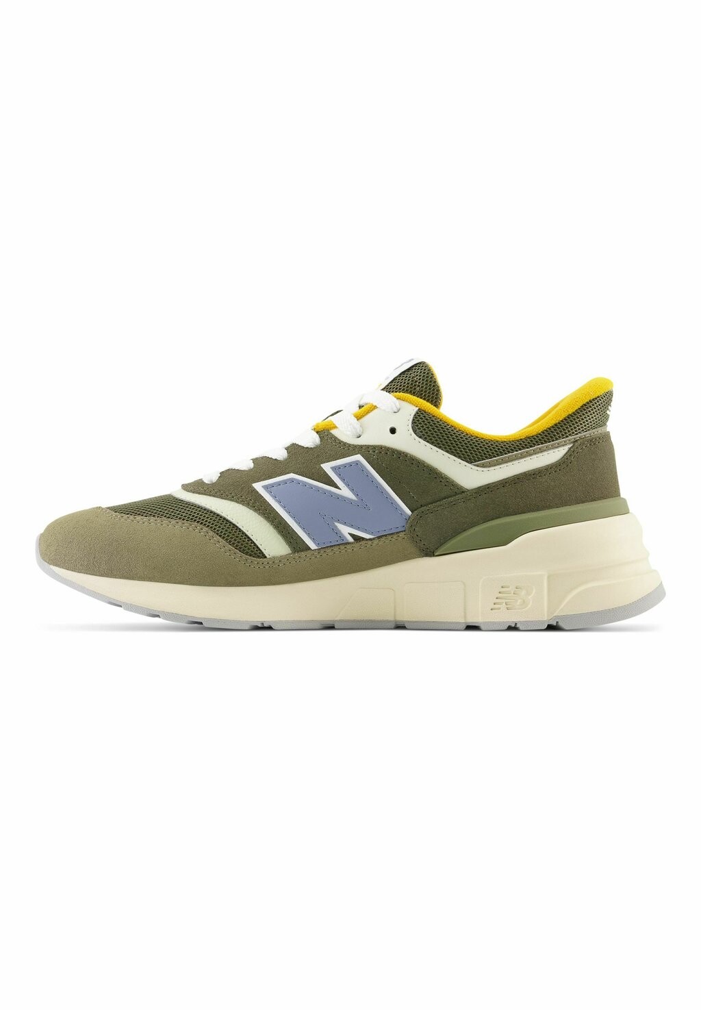 

Кроссовки New Balance 997R, темно-зеленый, цвет covert green dark moss