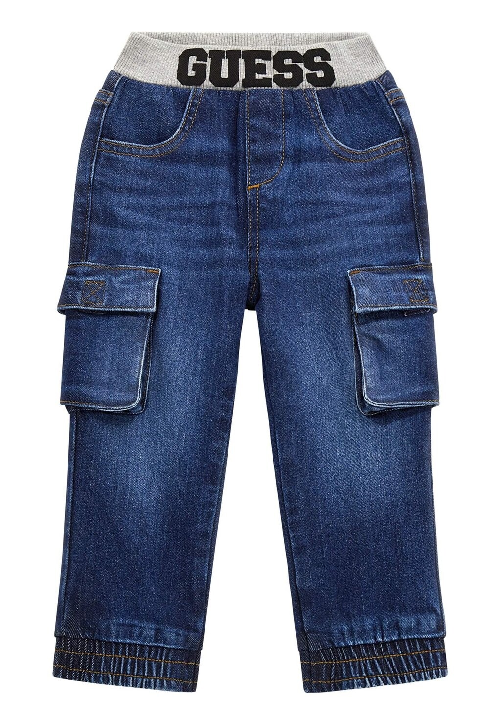 

Джинсы прямые Guess, цвет blau