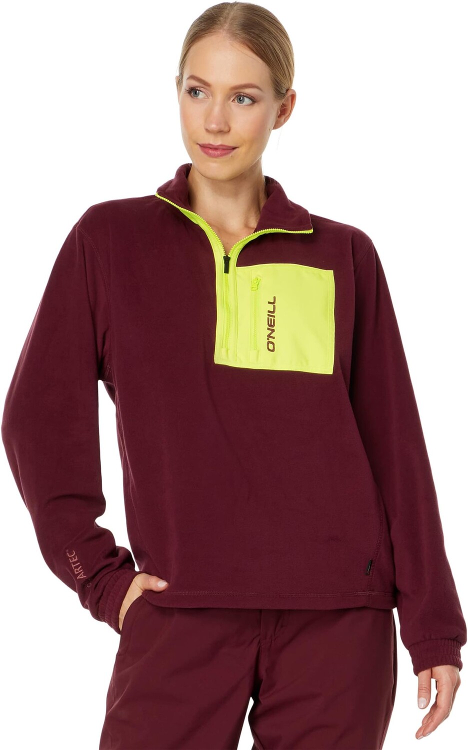 

Толстовка Utility 1/2 Zip Fleece O'Neill, цвет Windsor Wine Color-Block