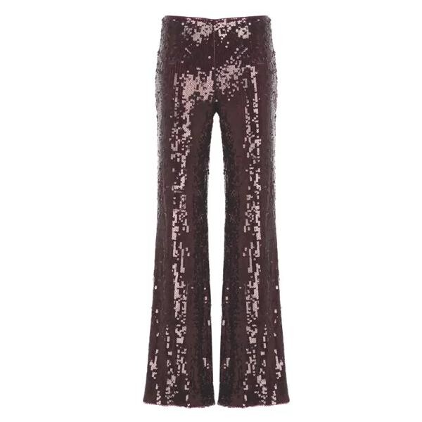 

Брюки pants with paillettes Rotate, мультиколор