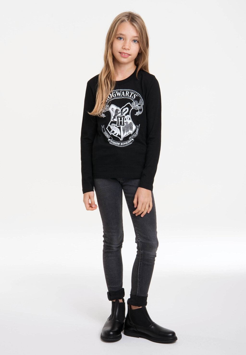 

Футболка с длинными рукавами Harry Potter Hogwarts LOGOSHIRT, цвет schwarz