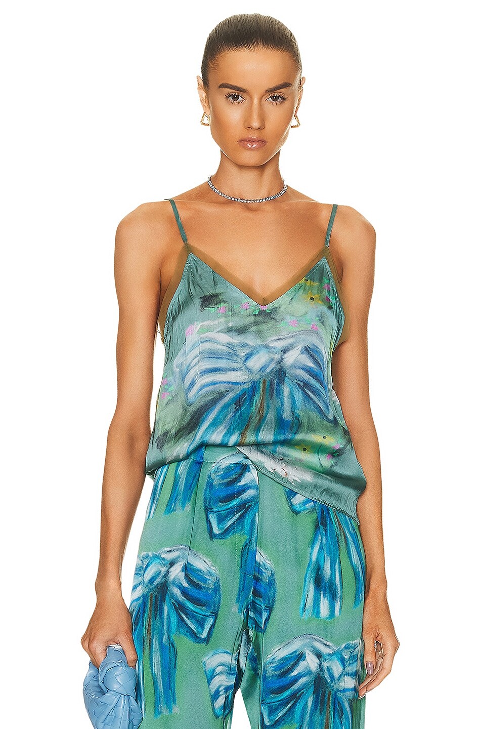 

Блузка Acne Studios Sleeveless, зеленый