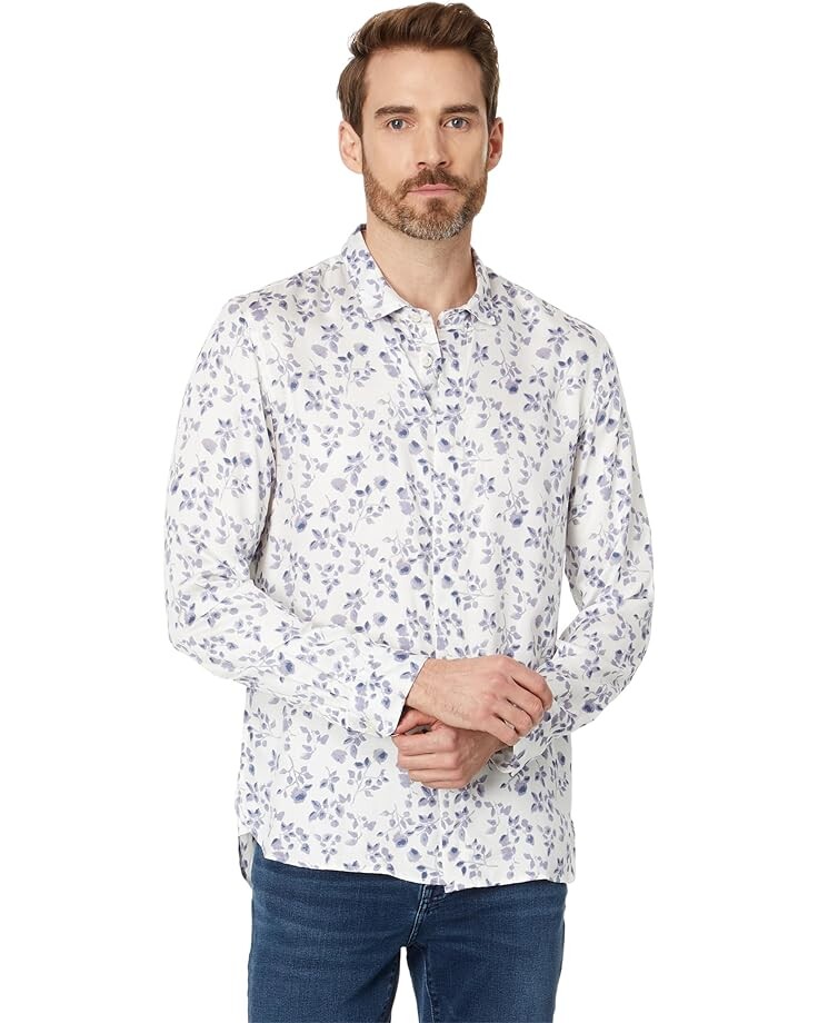 

Рубашка John Varvatos Rodney, цвет Blue Stone