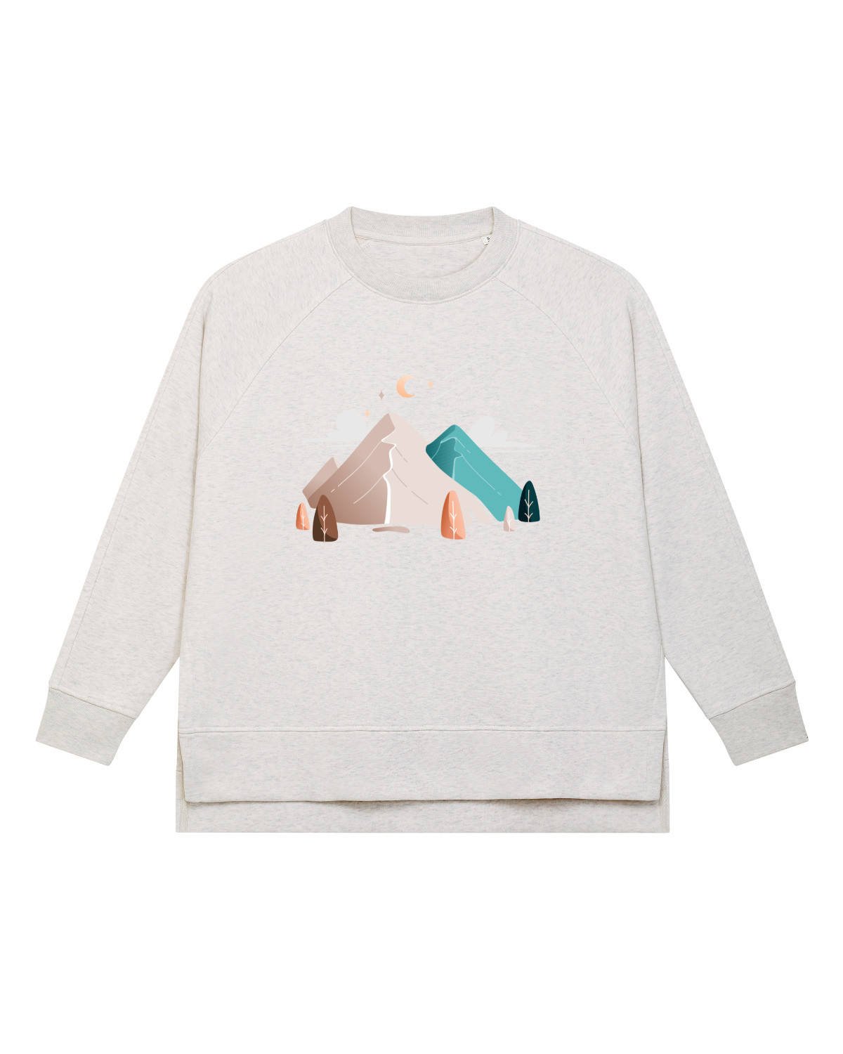 

Толстовка wat Apparel Night & Clouds, цвет Cream Heather Grey