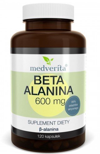 Medverita, Бета Аланин 600 мг 120 капс.