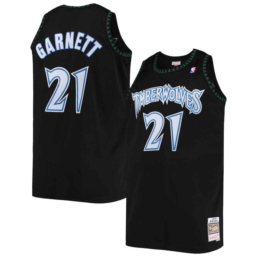 

Джерси Mitchell & Ness Minnesota Timberwolves, черный