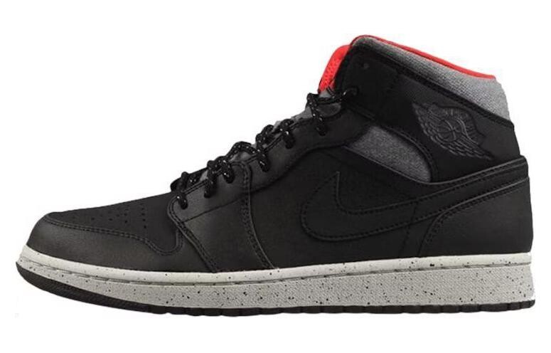 

Jordan Air Jordan 1 винтажные баскетбольные кроссовки женские, Black/Gray