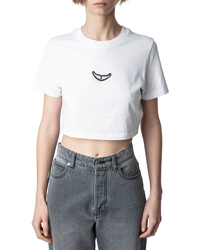 

Укороченный топ Carly Wings Zadig & Voltaire