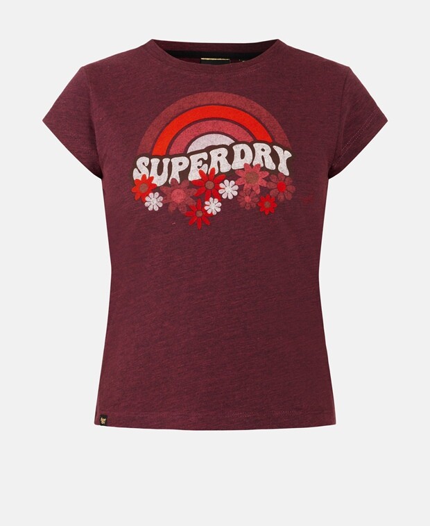 

Футболка Superdry, бордо