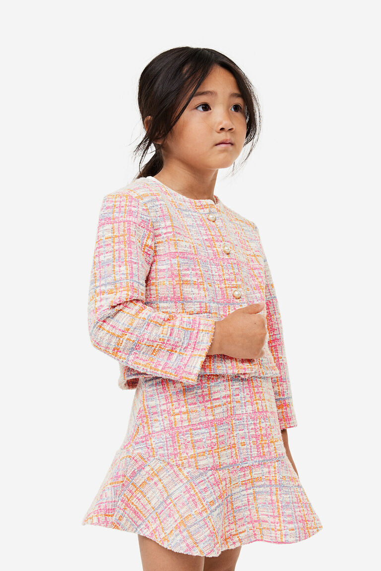 

Куртка-букле H&M, розовый