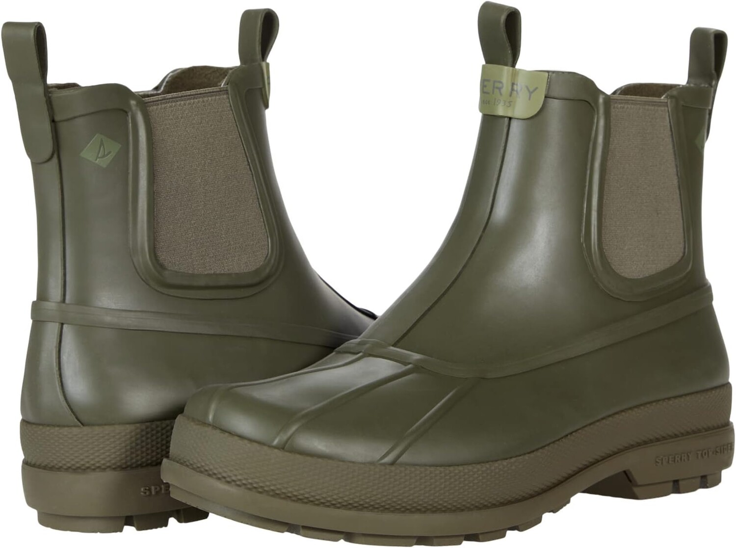 

Ботинки Sperry Cold Bay Rubber Chelsea, цвет Olive