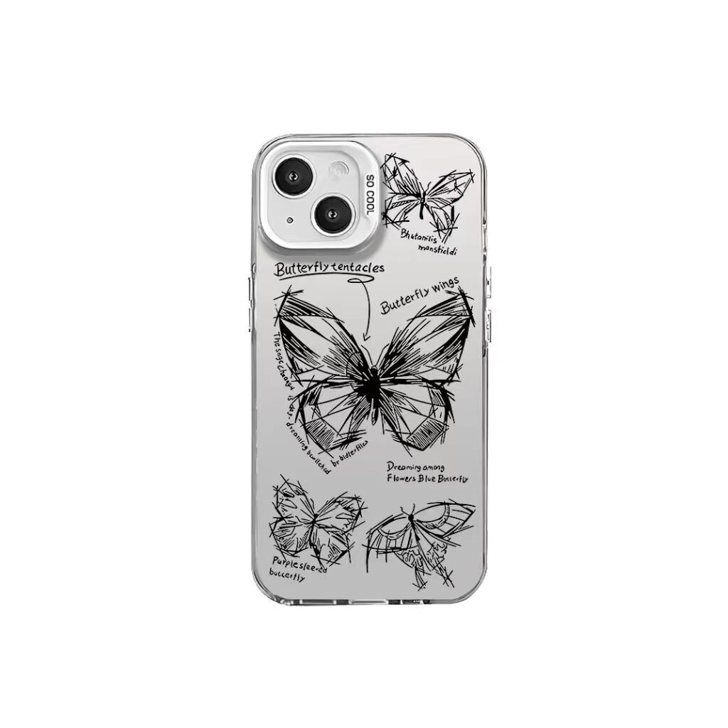 

Чехол для телефона Taowantong Tao Wantong, IMD - Cangling Green - Poetic Butterfly