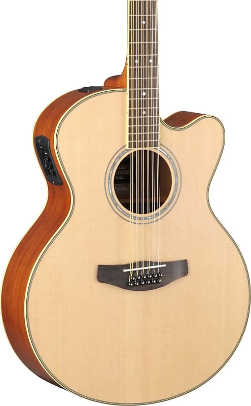 цена Акустическая гитара Yamaha CPX700II-12 12-String Cutaway Acoustic-Electric Guitar, Natural