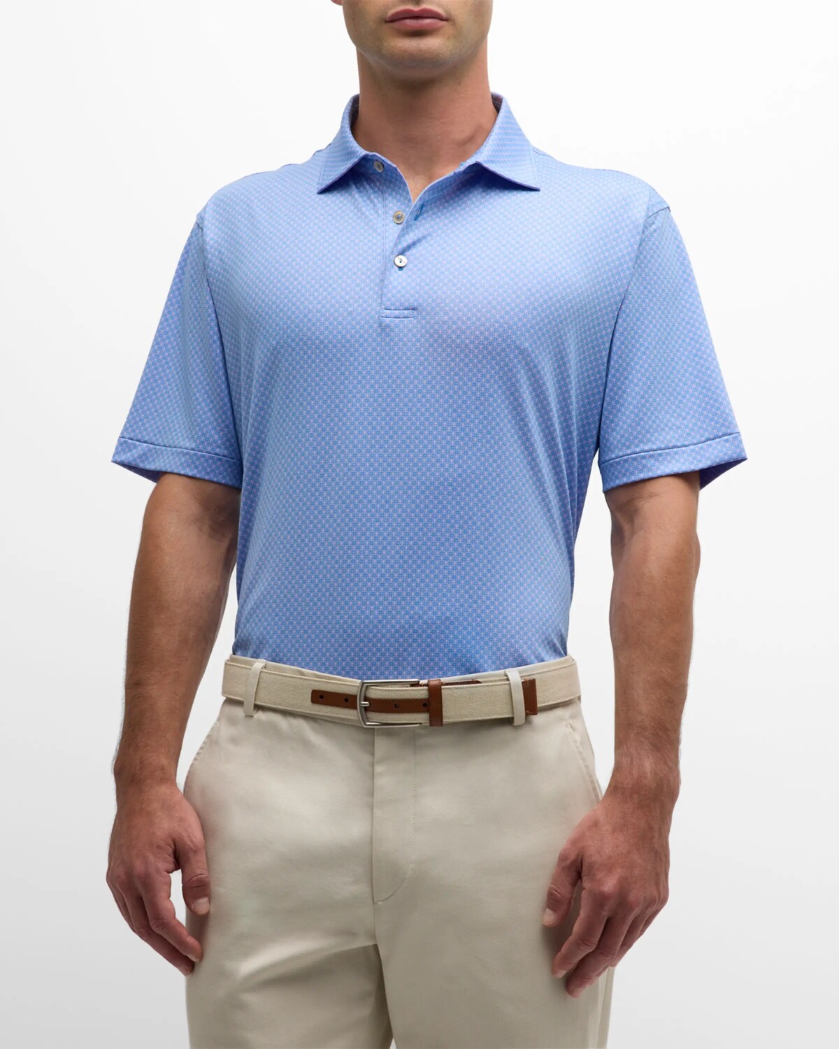 

Мужская рубашка-поло North Flight Performance Peter Millar, цвет Liberty Blue