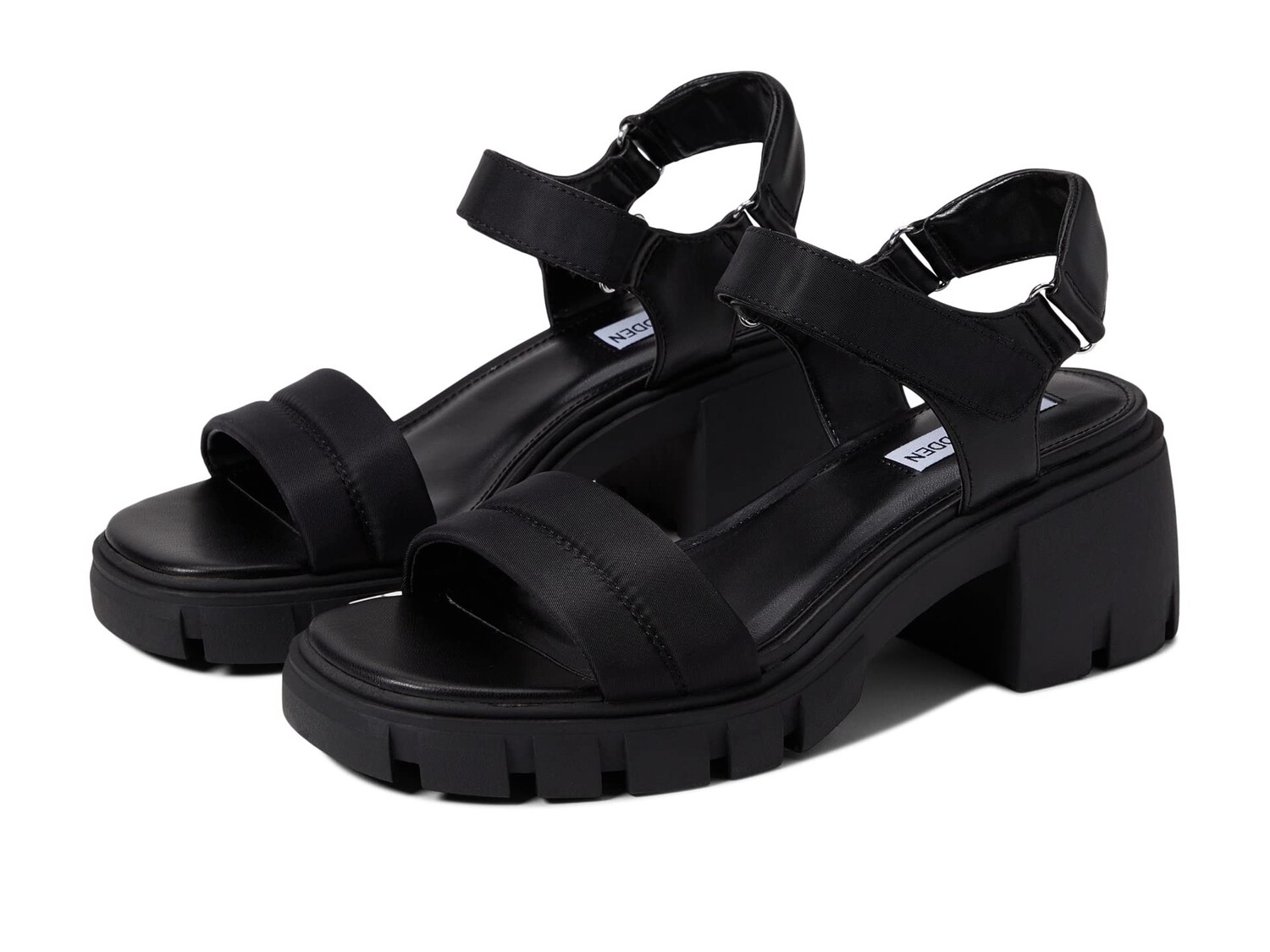 

Туфли на каблуке Steve Madden Louella Sandal, черный